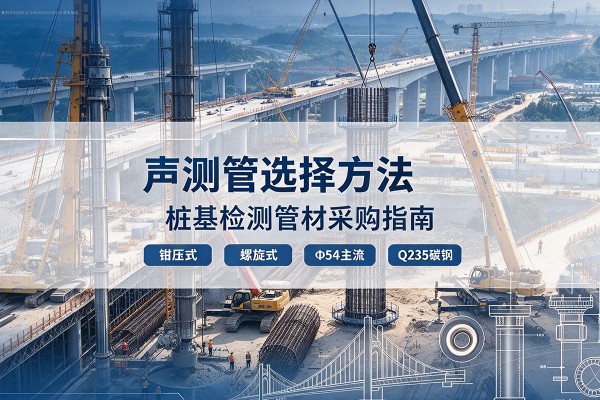 资溪声测管选型标准