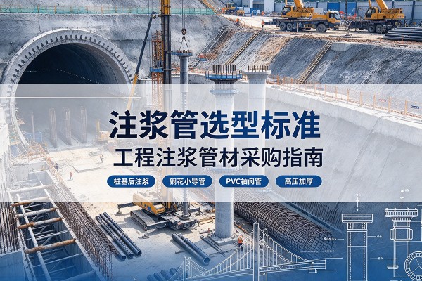 资溪注浆管选型标准